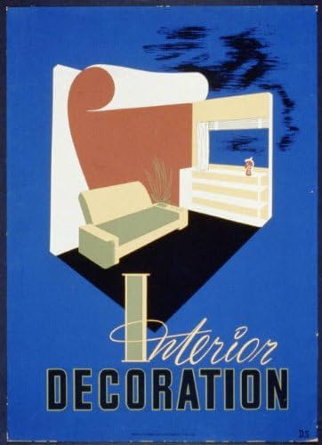 HistoricalFindings Foto: Decorare interioară, Promovarea designului interior, 1936-1940, WPA