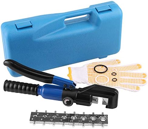 Lichamp din oțel inoxidabil Cablu Crimper Hex Lug instrument, mână hidraulice sertizare Swaging instrument pentru Cablu de