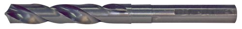 CLE-LINE C20671 Silver and Deming redus burghiu, oțel de mare viteză, finisaj cu oxid de abur, coadă redusă cu flăcări, punct