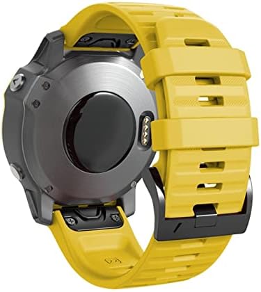 FKIMKF 26 22mm Quick Fit Watchband pentru Garmin Fenix ​​7 7x 6x 6pro Watch Silicon Silicon Easy Fit Band Band pentru Fenix