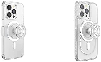 Popsockets iPhone 14 Pro Carcs pentru MagSafe cu prindere și diapozitive de telefon, carcasă pentru telefon pentru iPhone 14