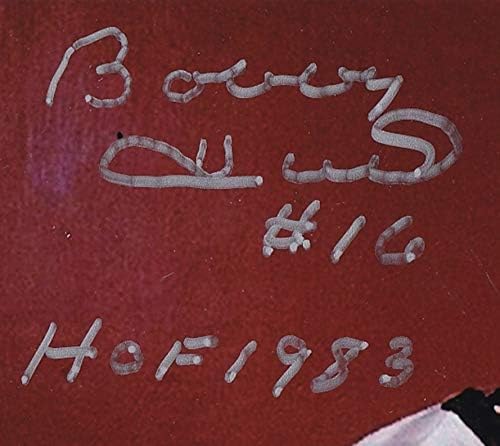Beckett-Bas Bobby Hull Hof 1983 Autografat Blackhawks 8x10 Fotografie foto V76775
