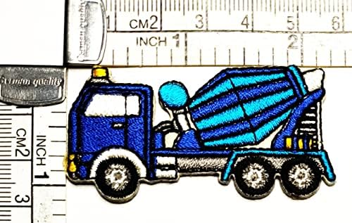 Kleenplus Mini ciment grele camion Cartoon Patch constructii camion autocolant ambarcațiuni patch-uri DIY aplicatiile brodate