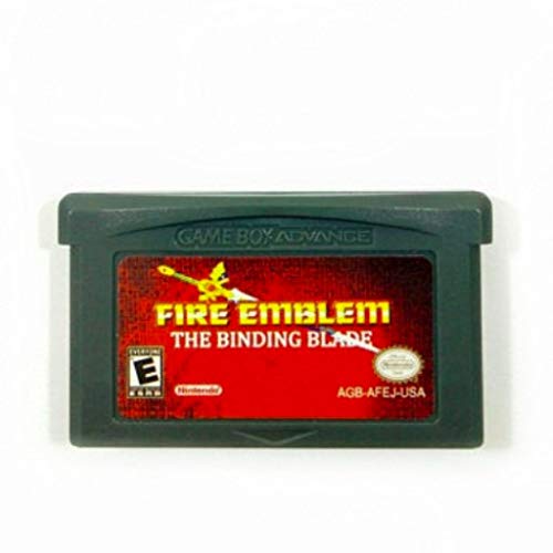 Retro clasic Fire Emblem The Binding Blade cartuș de joc pe 32 de biți pentru versiunea de reproducere Nintendo GBA USA