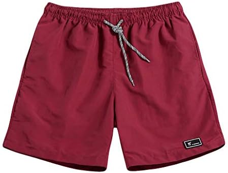 Pantaloni scurți de antrenament pentru bărbați, gimnastică uscată rapidă, 5 inch Trunchiuri de vară plajă de vară plus dimensiune talie elastică Pantaloni exteriori
