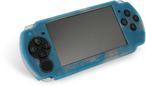 SL-4824 Silicon Case für PSP Slim Lite Whiteblue Neu