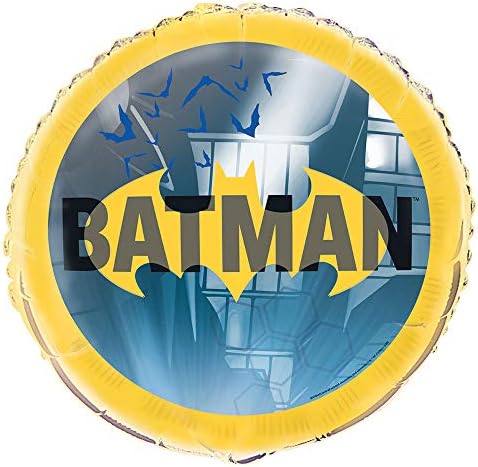 Round Party Foil Balloon - 18 | Batman | 1 PC