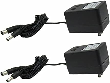 Pachetul WGL de 2 adaptor AC Sursa de alimentare se potrivește pentru Nintendo NES Super SNES Sega Genesis 1 3in1