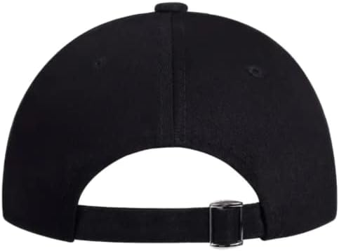 Șapcă de Hamburger neagră brodată pentru bărbați și femei, șapcă de Baseball reglabilă