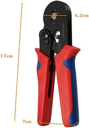 JF-XUAN CELLIE MULTIFUNCȚIONALE HSC8 6-4A AWG23-10 STRIPPER SELRY ADJUSTING CRISTARE PLIER RATCHETING FERRULE CRIMPER Instrument
