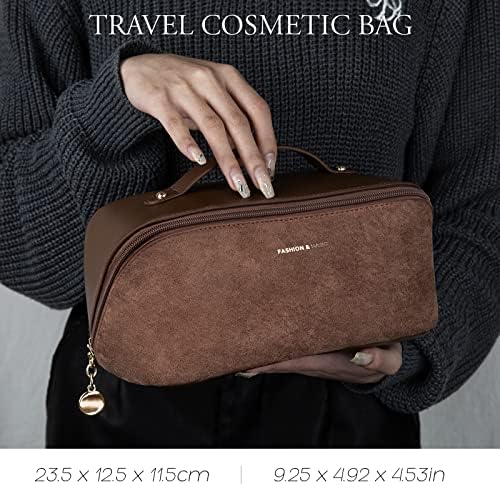 Geantă de machiaj de călătorie pentru femei Bag de călătorie cosmetică Capacitate mare machiaj pentru a călători pungă de machiaj