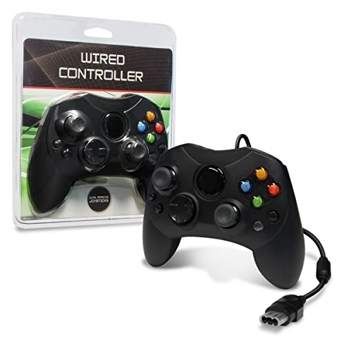 Controlerul original Xbox Wired S - Negru