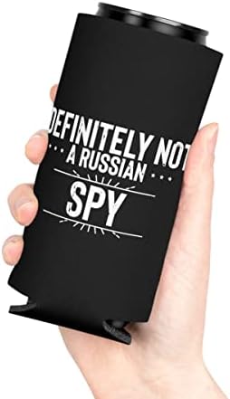 Bere poate mai răcoroasă mânecă hilară, cu siguranță, nu este un agent spion rus Sidekick Lover Intelligență umoristică Supraveghere