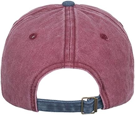 Moda vintage Distressed spălate Snapback pălărie Tata pălărie Baseball Cap reglabil în aer liber Golf pălărie simplu Cap pentru