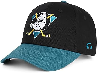 TRIVINKIN Mighty Ducks hat bărbați rață pălărie hochei Cap reglabil Snapback Baseball Hat cu logo-ul brodate Dimensiune …