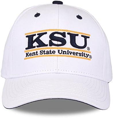 NCAA Kent State de aur flash-uri Unisex NCAA joc Bar Pălărie de Design, alb, reglabil
