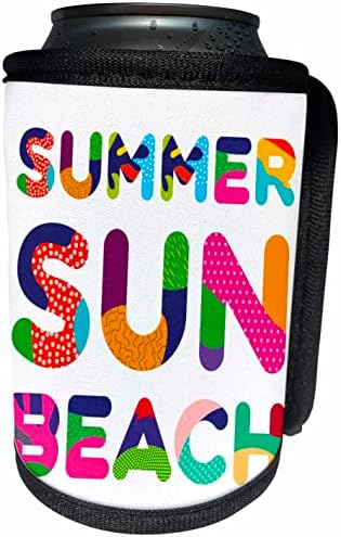 3Drose Text decorativ colorat de vară plajă de soare. La modă. - Poate o înveliș cu sticlă mai rece