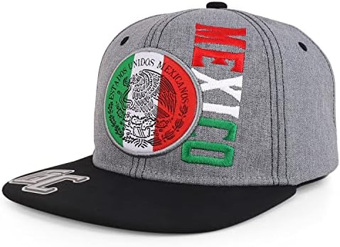 Magazin de îmbrăcăminte la modă Mexic Vulturul brodat FlatBill Cap Snapback