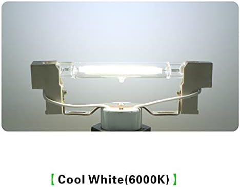 AGIPS tensiune largă lumini 10buc LED COB Becuri Dimmable R7s tub de sticlă Floodlight 78mm 118mm 12W 25W rece/cald alb 220V