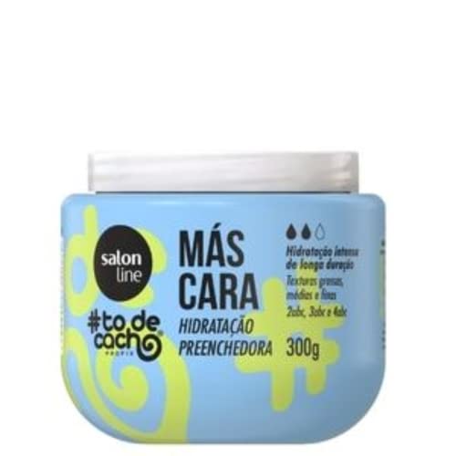 Linie Salon-Linha ToDeCacho-Mascara Hidratante 300 Gr-Colectie-Masca Hidratanta Net 10,58 Oz)