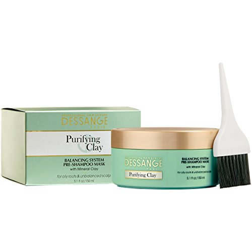 Dessange Purifying Clay Balancing System Pre Shampoo Mask, 5.09 Uncie Fluidă
