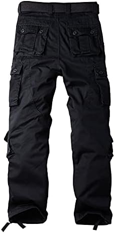 Pantaloni militari casuali BDU pentru bărbați, Armată sălbatică tactică Combate Acu Rip Stop Camo Cargo Work Pantaloni cu 8
