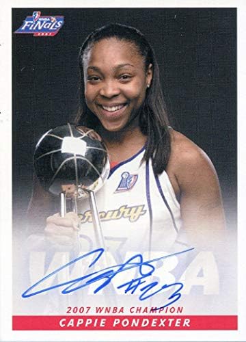 Cappie Pondexter Autografat 2008 Card WNBA - Carduri WNBA autografate