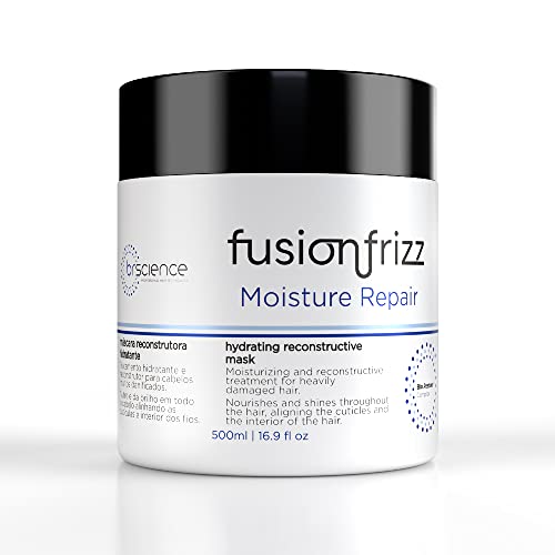 Br Science / Fusion Frizz Moisture Repair mască de păr | tratament hidratant și reconstructiv pentru părul deteriorat / 500