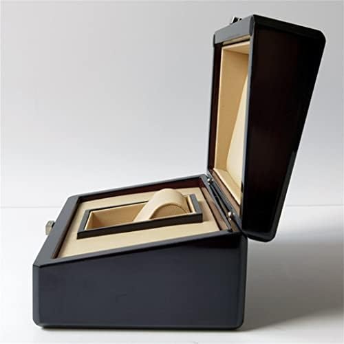 TREXD cutie de ceas din lemn singur Gird Whit Tote bag carte carte tag-uri și lucrări în limba engleză broșură jewelr box