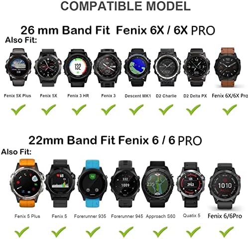Irfkr 22mm Watchband pentru Garmin Forerunner 945 935 Fenix 5 5plus Fenix 6 Pro Silicon inteligent Ceas Band eliberare rapidă
