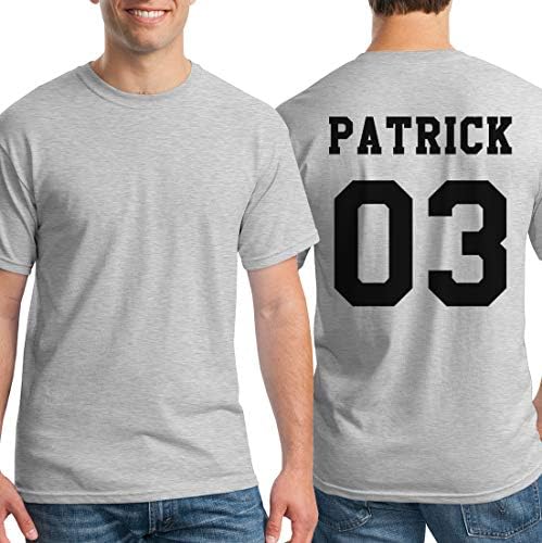 Tricouri personalizate pentru bărbați și femei Adăugați propriul text personalizat din spate tricou lateral