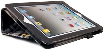 Caseen Smoke Plaid Folio Case Smart Case cu funcție de stand pentru iPad 2 CS-80072