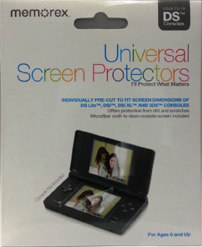 Protectoare de ecran universal Memorex pentru Nintendo DS