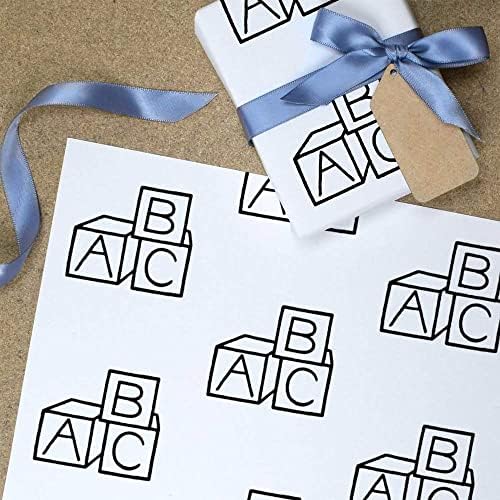 A1' ABC blocuri ' cadou Wrap/ambalaj foaie de hârtie