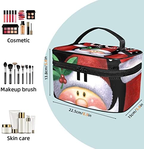 Geanta de machiaj de călătorie, geantă cosmetică machiaj carcasă organizator, pentru femei poșetă pentru articole de toaletă