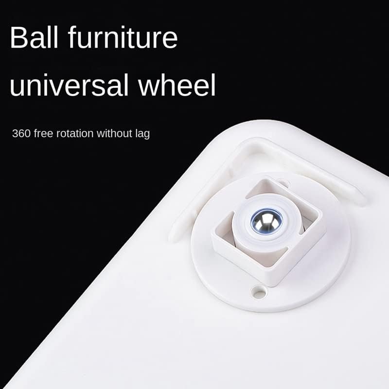 4pcs rotile universale 360º roți rotative mini pivotare cabină mobilier de depozitare cutii de depozitare rolă pentru rolă