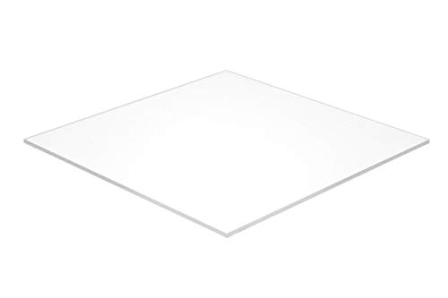 Falken Design Foaie de plexiglas acrilic, translucid alb 55%, 18 x 20 x 1/8