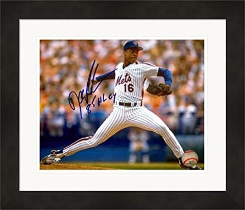 Autograf depozit 625095 8 x 10 in. Dwight Gooden Autographed Photo - New York Mets - No.9iinscript 85 nl cy mated & încadrat