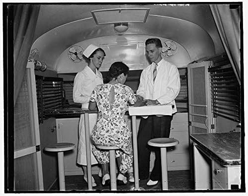 HistoricalFindings Foto: trailer-laborator, sifilis, dr. Le Burney, Fran Miller, Serviciul de sănătate publică, 1937